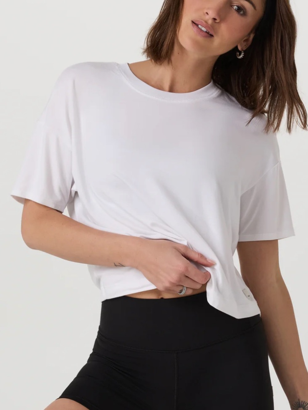 Vuori White Energy Tee Size S